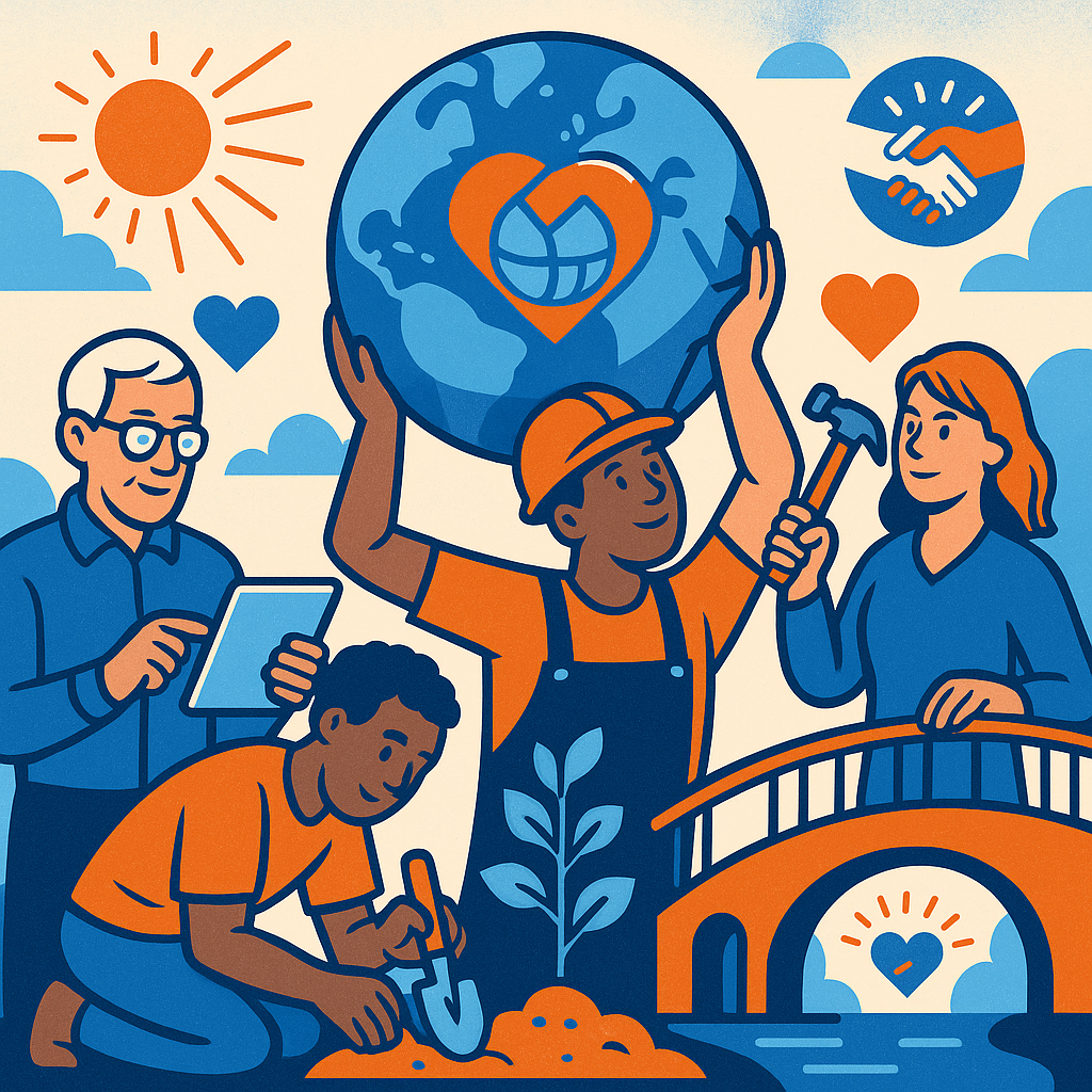GTI building a better world illustration